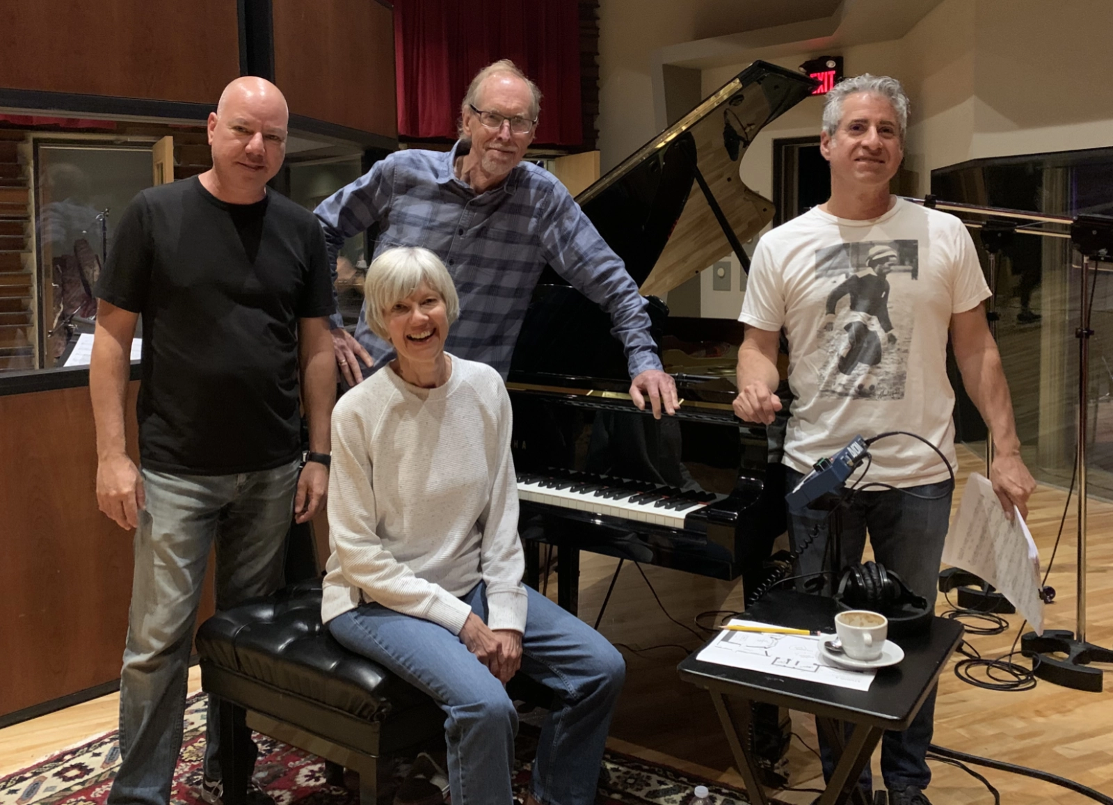 John Neudorf recording session
